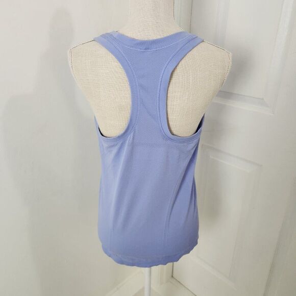 Athleta Top Womens L Purple Momentum Seamless Racerback Yoga Practice Run - Picture 4 of 12